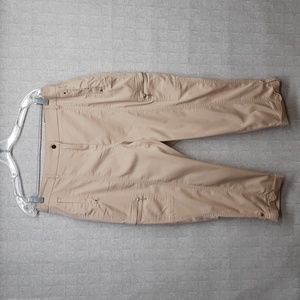 Chico's Ultimate Fit Lux Twill Utility Crop Pants - NWT